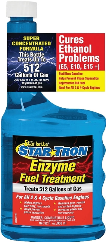 Star brite Star Tron 93032 Enzyme Fuel Treatment, 32 oz Bottle