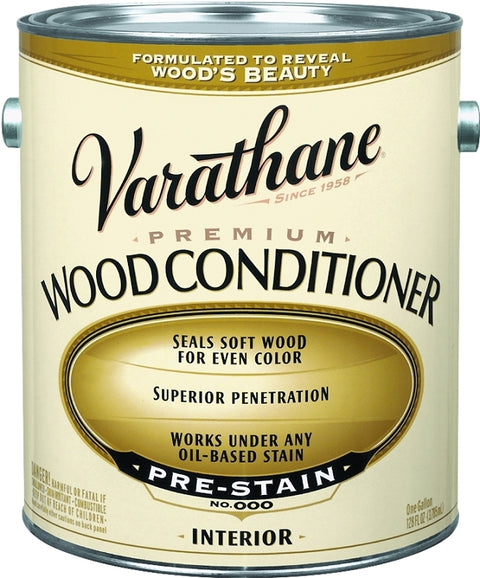 Varathane 211774 Wood Conditioner, Clear, Liquid, 1 gal, Can, Pack of 2