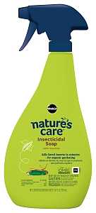 Miracle-Gro Nature's Care 0747210 Ready-to-Use Insecticidal Soap, Liquid, Spray Application, Indoor, Outdoor, 24 oz
