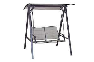 Seasonal Trends YN8091 Swing, 450 lbs Seating, Steel Frame, Dark Brown Frame