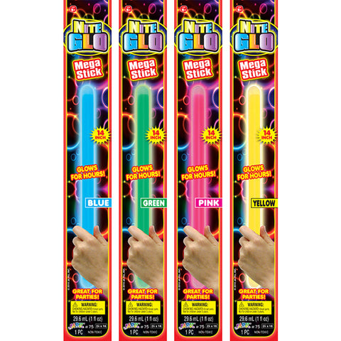 Night Glo Glow Stick 1 pc, Pack of 24