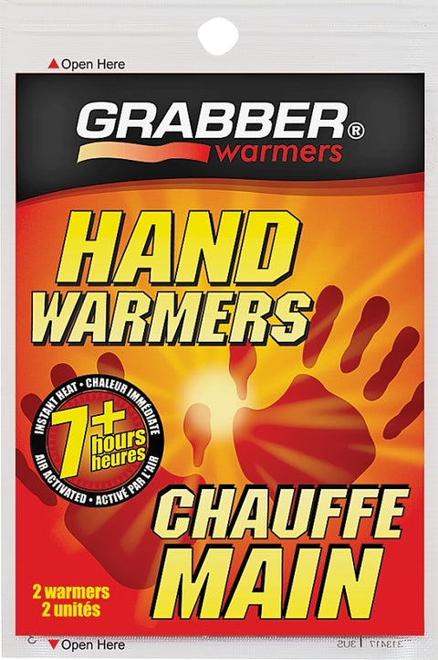 Grabber Warmers HWEF Hand Warmer, Specifications: 135 deg F Average, 156 deg F Max, 7 hr Continuous Warmth, Pack of 40
