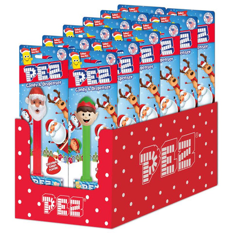 PEZ Assorted Candy and Dispenser 0.87 oz, Pack of 12