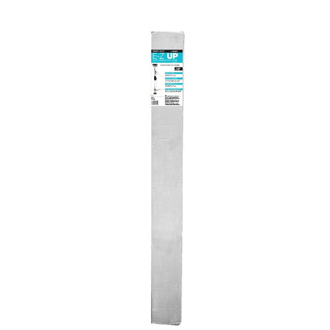 Trimaco EZ-UP 54732 Heavy-Duty Dust Containment Pole 12 ft L, 2 in W, Aluminum, Silver