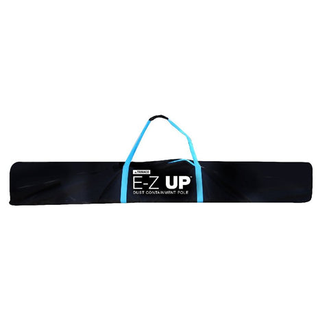 E-Z Up 54731 Dust Containment Pole Bag, Heavy-Duty, 79-23/32 in L, 6-29/32 in W, Polyester, Black
