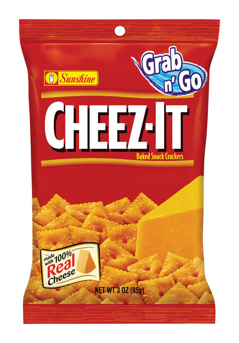 Cheez-It Original Crackers 3 oz. Peggable Bag