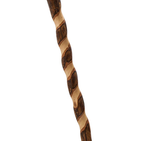 Brazos Walking Sticks 37 in. Brown Hickory Cane