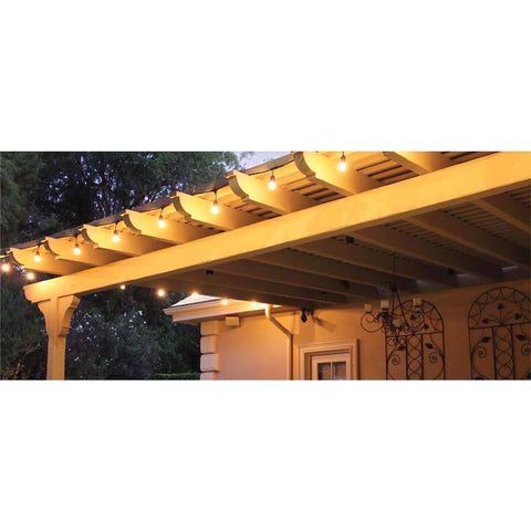 Feit Incandescent String Light Set Clear 20 ft. 10 lights