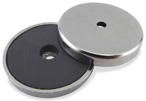 Magnet Source 07216 Round Base Magnet, Ceramic, 0.375 in ID x 1.42 in OD Dia, 0.283 in H