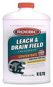 Roebic K-570 Leach and Drain Field Opener, Liquid, Clear, 1 qt, Pack of 4