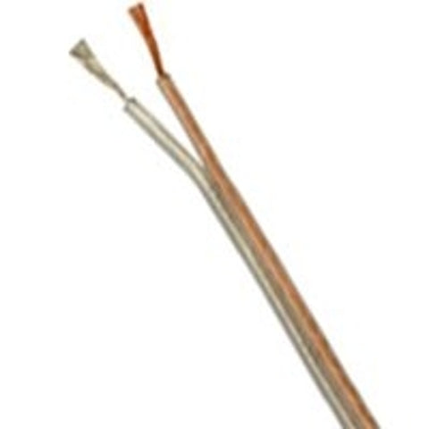 Southwire 946036618 Speaker Cable, 18 AWG Wire, PVC Sheath, Clear Sheath, 500 ft L