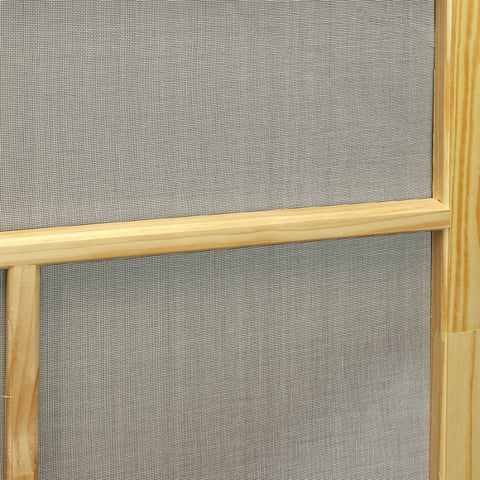 Precision Dogwood Series 3950NA2868 Screen Door, 32 in W x 80-1/2 in H W x H, Pine Wood, Natural