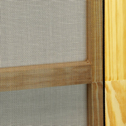 Precision Dogwood Series 3950NA2868 Screen Door, 32 in W x 80-1/2 in H W x H, Pine Wood, Natural