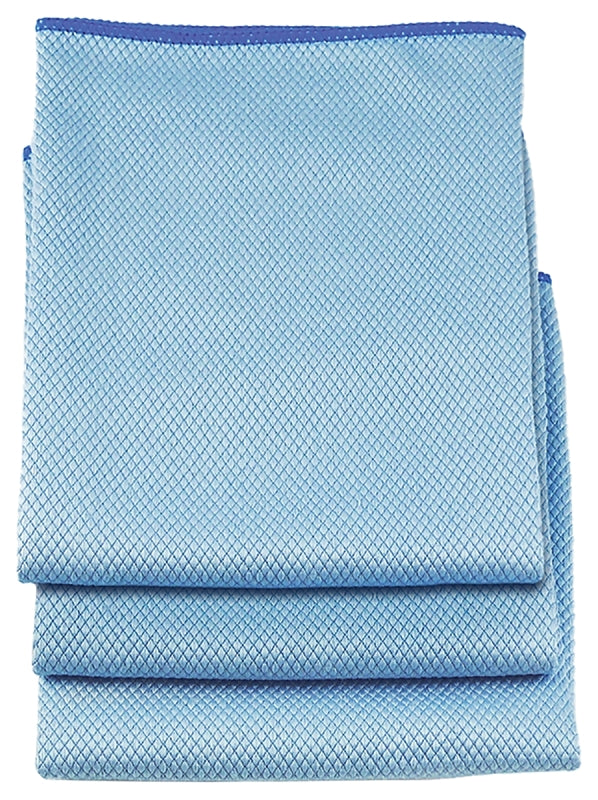 Unger Professional 966900 Cleaning Cloth, 18 in L, 18 in W, Microfiber ...