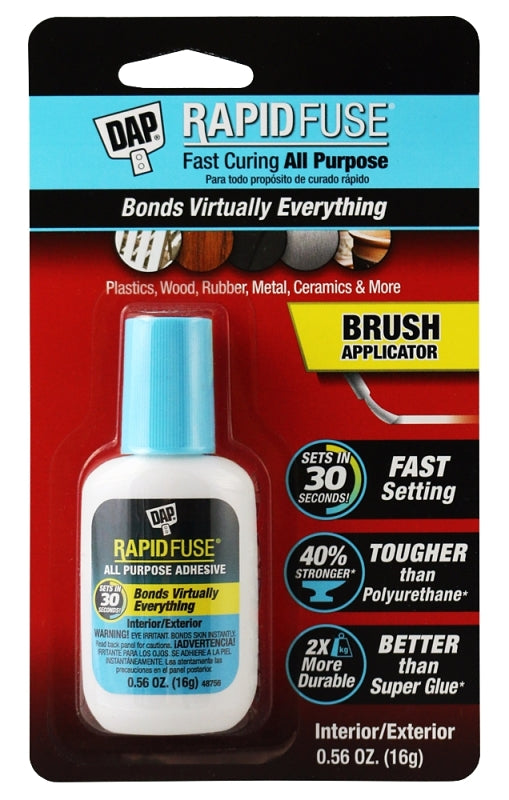 Creative Dap Shell DAP 00173 Adhesive, Clear, 16 g Bottle – Shell Lumber and Hardware