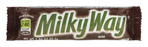 Milky Way Chocolate Candy Bar 1.84 oz, Pack of 36