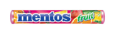 Mentos Assorted Fruit Flavors Chewy Candy 1.32 oz.