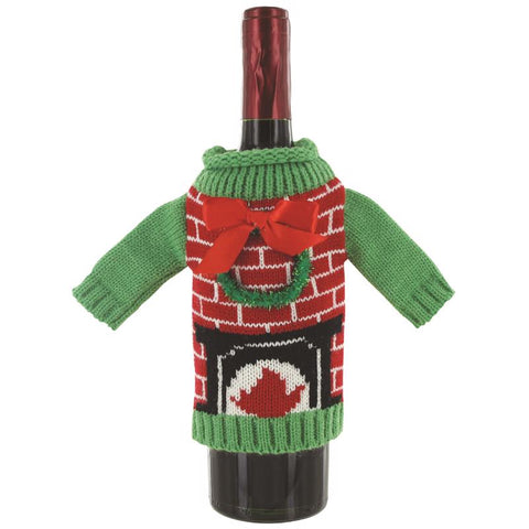 Uncle Bob's Christmas Ugly Bottle Sweater Polyester 1 pk, Pack of 24