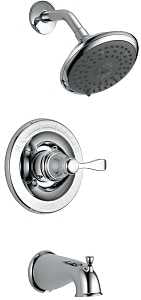 Delta Porter Series 144984 Tub and Shower Trim, Brass, Chrome Plated