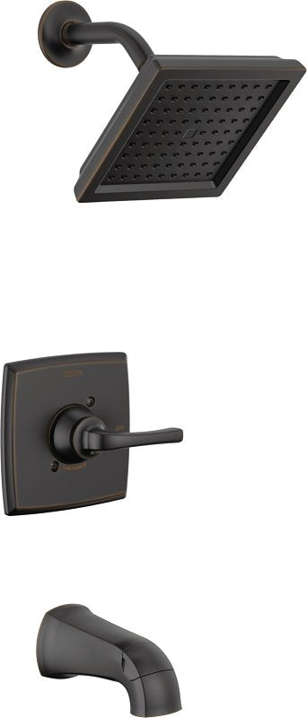 Delta Monitor Geist Series 144864-OB Tub and Shower Faucet, 1-Function Showerhead, 1.75 gpm Showerhead, 1-Spray Setting