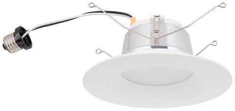 Boston Harbor DL6-096(5&6 inch)-3K LED Retrofit Trim, 10 W, 120 V, 1-Lamp, LED Lamp, Plastic, White, White