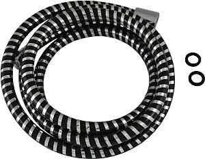 Plumb Pak PP828-47 Shower Hose, 84 in L Hose, Chrome Plated