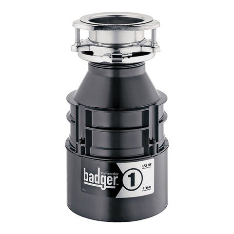 InSinkErator Garbage Disposal 1/3 hp Black