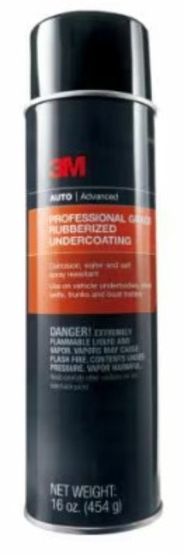 3M 03584 Rubberized Undercoating, 16 oz Aerosol Can, Liquid, Black