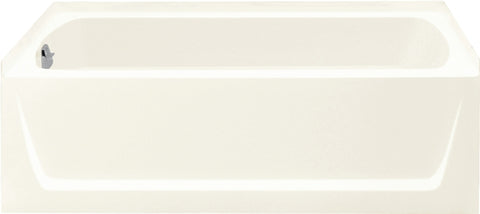 Sterling Ensemble 71171110-0 Bathtub, 44 gal Capacity, 60 in L, 30 in W, 18 in H, Alcove Installation, Vikrell, White