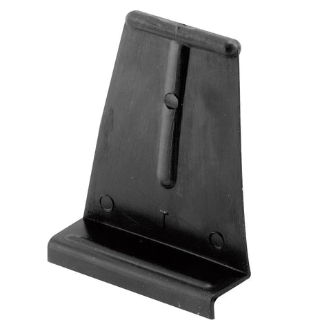 Make-2-Fit PL 14621 Spline Channel Pull Tab, 15/16 in W x 1/4 in D x 1-5/32 in H Dimensions, Plastic, Black, Raw