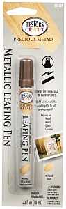 Testors 215190 Leafing Pen, Chisel Tip, Gold