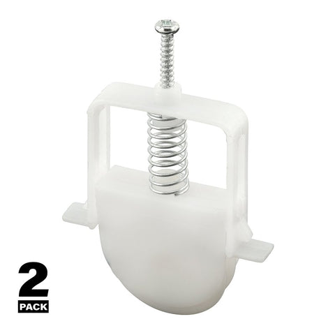 Prime-Line B 575 Center Grooved Roller Assembly, Top/Bottom Mounting, 1 in Dia Roller, 1/4 in W Roller, Concave Roller