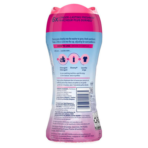 Downy 9098 Scent Booster, 9.1 oz Bottle, Beads, April Fresh, Pack of 4