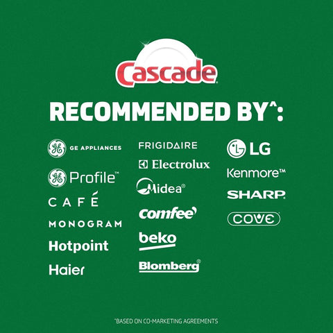 Cascade Complete ActionPacs 80857473 Dishwasher Detergent, 16 packs, 7.4 oz Bag, Fresh Scent
