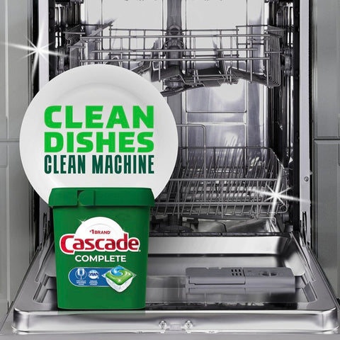 Cascade Complete ActionPacs 80857473 Dishwasher Detergent, 16 packs, 7.4 oz Bag, Fresh Scent