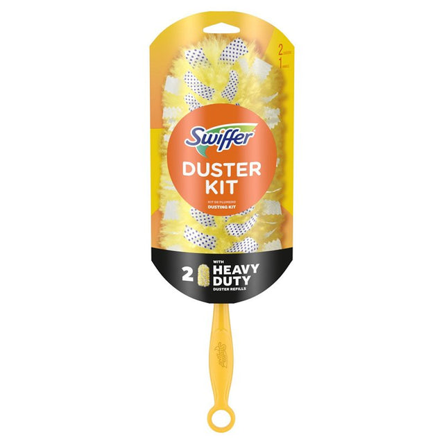 Swiffer 92804 Duster Starter Kit, Fiber Head, 6 in L Handle – Shell ...