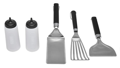 Weber 6776 Flat Top Griddle Set, Pack of 2