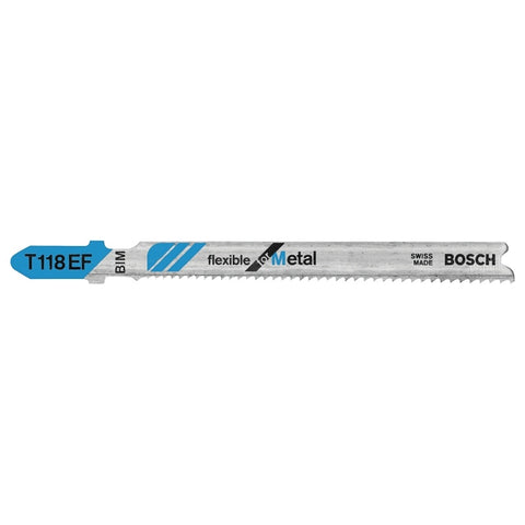 Bosch T118EF Jig Saw Blade, 3-5/8 in L