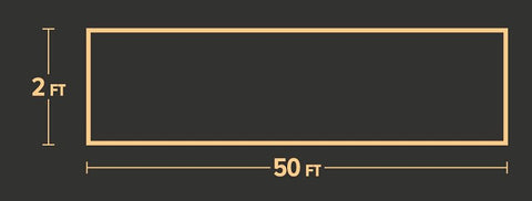 Tenax 60041909 Multi-Purpose Net Roll, 50 ft L, 2 ft H, 0.75 x 0.1 in Mesh, Polypropylene, Black