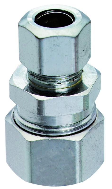 Plumb Pak PP80PCLF Tube Adapter, 5/8 x 3/8 in, Compression, Chrome ...