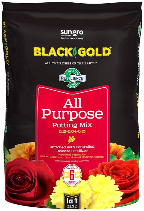 Potting Shell sun gro 1410102 1.0 CFL P Potting Mix, 1 cu-ft Coverage Area, Granular ...