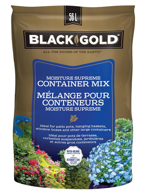 Black Gold 1402060.LT056P Moisture Supreme Container Mix, 56 l Bag
