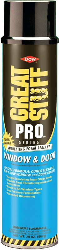 Great Stuff 197711 Foam Sealant, Yellow, 20 oz