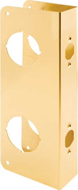 Prime-Line U 9560 Lock and Door Reinforcer, Includes: (4) #8 x 5/8 in Phillips Truss Head Screws