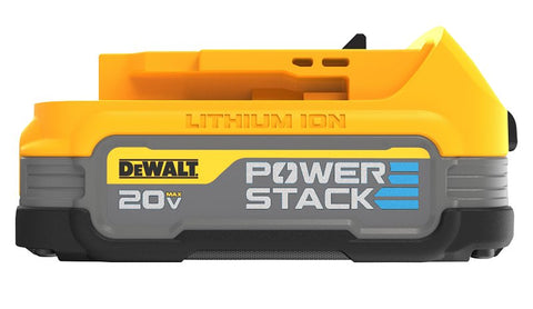 DEWALT POWERSTACK Series DCBP034 Compact Battery, 20 V Battery, 1.7 Ah