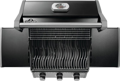 Napoleon Rogue 425 Series R425NK-2 Gas Grill, 42,000 Btu/hr BTU, Natural Gas, 3-Burner, Smoker Included: Yes, Black