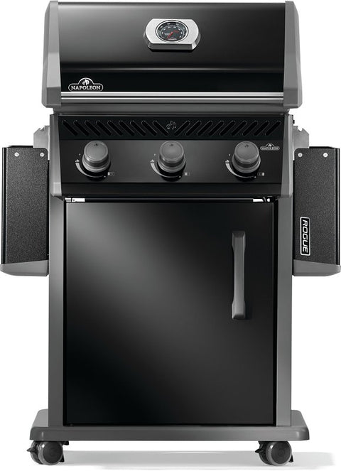 Napoleon Rogue 425 Series R425NK-2-SS Gas Grill, 42,000 Btu/hr BTU, Natural Gas, 3-Burner, Smoker Included: Yes