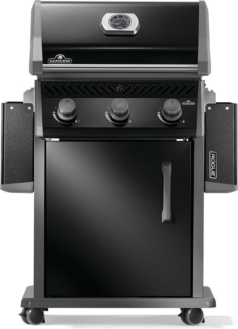 Napoleon Rogue 425 Series R425PK-2 Gas Grill, 42,000 Btu, Propane, 3-Burner, 425 sq-in Primary Cooking Surface
