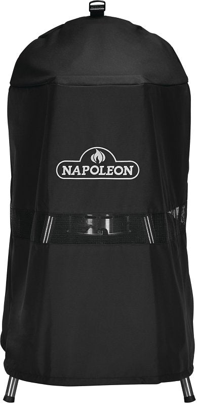 Napoleon 61914 Grill Cover, 42-29/32 in W, 46 in D, 25-19/32 in H, Polyester, Black