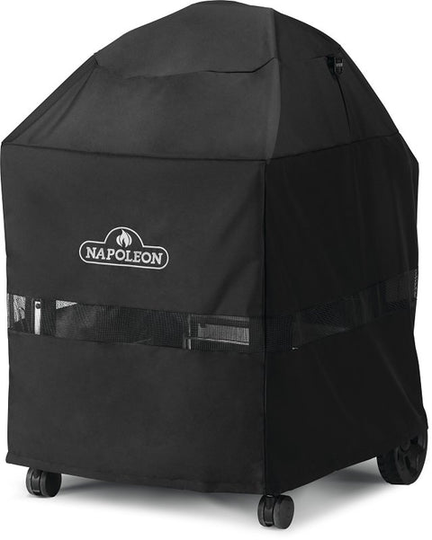 Napoleon 61916 Grill Cover, 57.87 in W, 35.43 in D, 22.8 in H, Polyester, Black